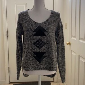 Grey Arrow Sweater